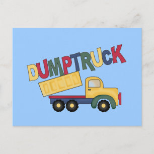 Dumptruck Tshirts und Geschenke Postkarte