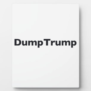 DumpTrump Fotoplatte