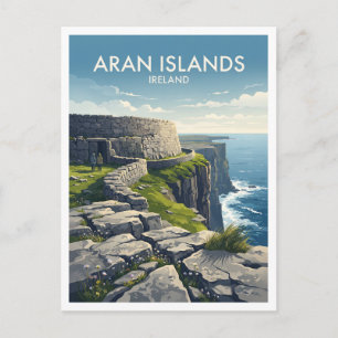 Dún Aonghasa, Inis Mór Kilronan Irland Postkarte