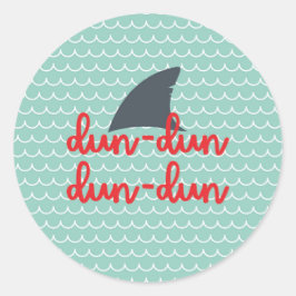 Dun Shark Sticker | Haifisch
