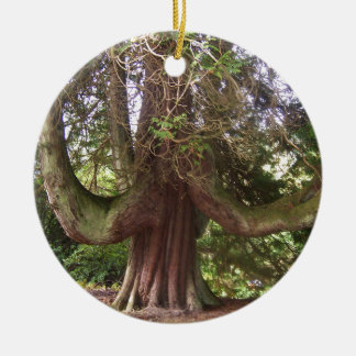 DUNANS BAUM Schottland Keramik Ornament