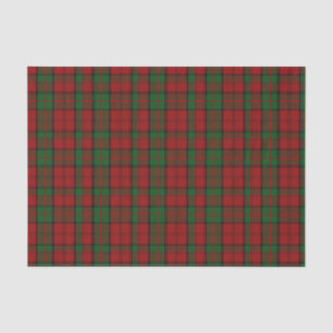 Dunbar Tartan-kariertes Seidenpapier