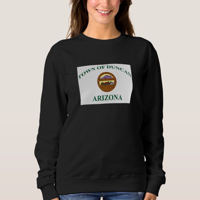 Duncan Arizona Flagge Sweatshirt (Vorderseite)