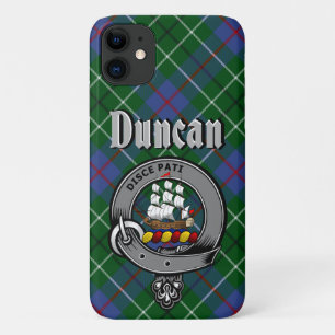 Duncan Clan Abzeichen & Tartan Phone Case