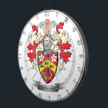 Duncan-Familienwappen-Wappen Dartscheibe<br><div class="desc">Duncan-Familienwappen und Scottish-Duncan-Wappen. Für Männer mit dem Duncan-Familiennamen und für Frauen mit den Duncan-Nachnamen. Klicken Sie "Duncan-Familienwappen" an,  um alle unsere Entwürfe zu sehen,  den Duncan-Familiennamen zu kennzeichnen.</div>