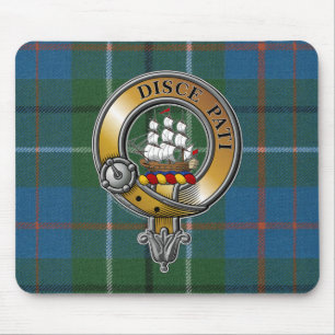 Duncan Tartan & Abzeichen Mousepad
