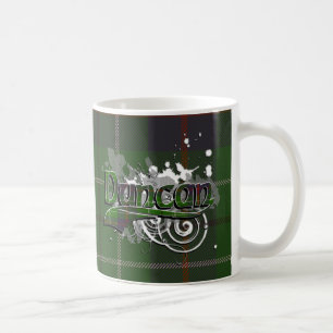 Duncantartan-Schmutz Kaffeetasse