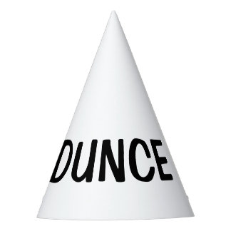 Dunce Hat - DIY Custom Party Hats Partyhütchen