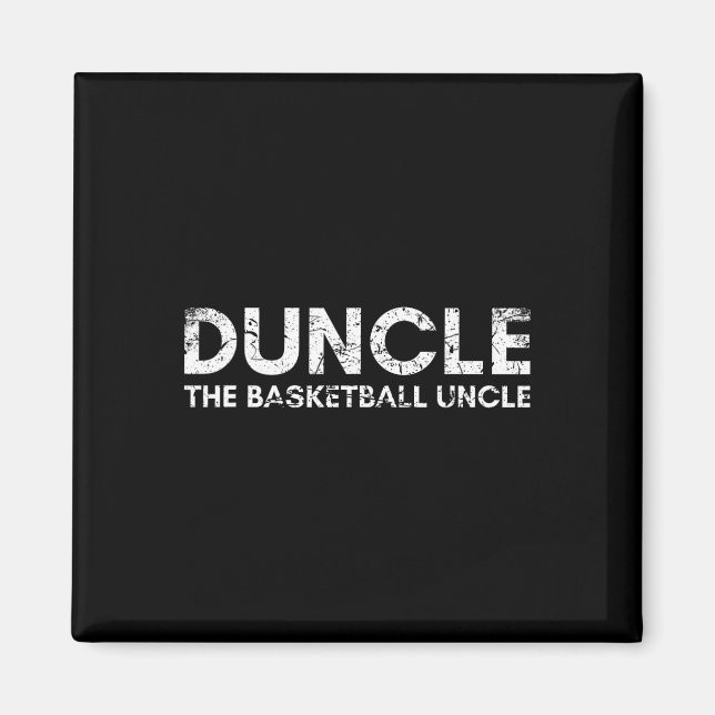 Duncle Basketball Uncle Magnet (Vorne)