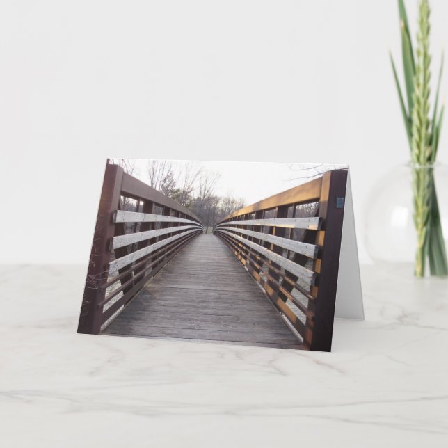 "Dundas Bridge" Gratulatorkarte Karte (Vorderseite)