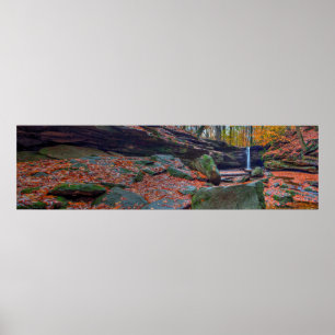 Dundee Falls in Herbst, Ohio Poster