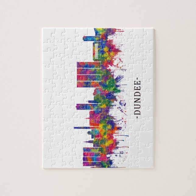 Dundee Scotland Skyline (Vertikal)