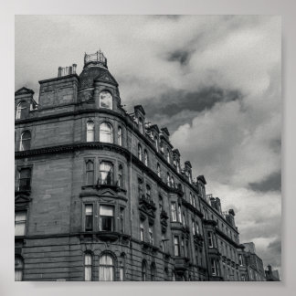 Dundee Vintag Architecture Print Poster