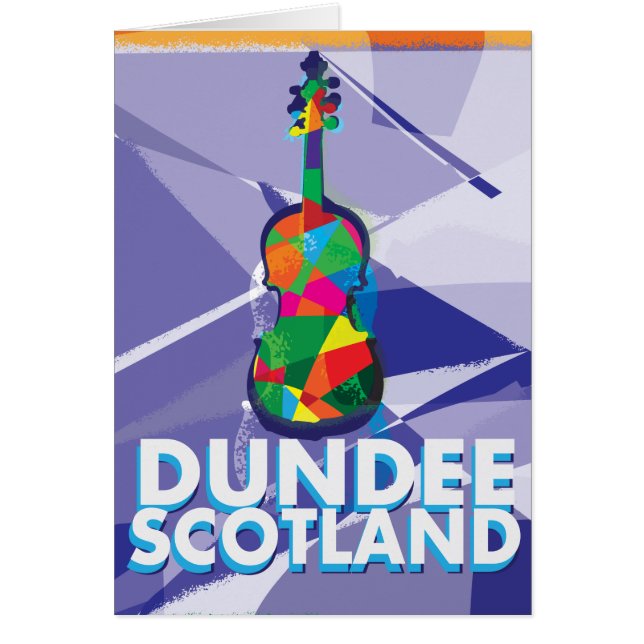 Dundee Vintage Travel Poster (Vorne)