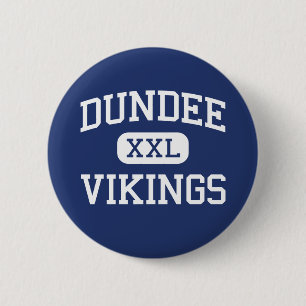 Dundee - Wikinger - Highschool - Dundee Michigan Button