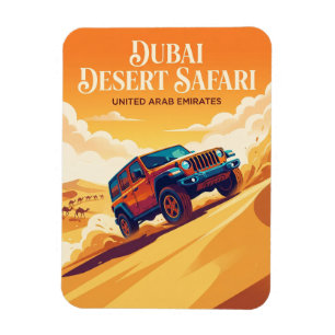 Dune Bashing und Wüsten-Safari Magnet