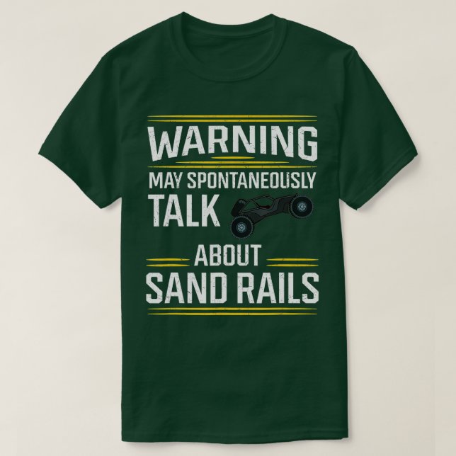 Dune Buggy Sand Rail Car Racing Beach Desert Rc Dr T-Shirt (Design vorne)