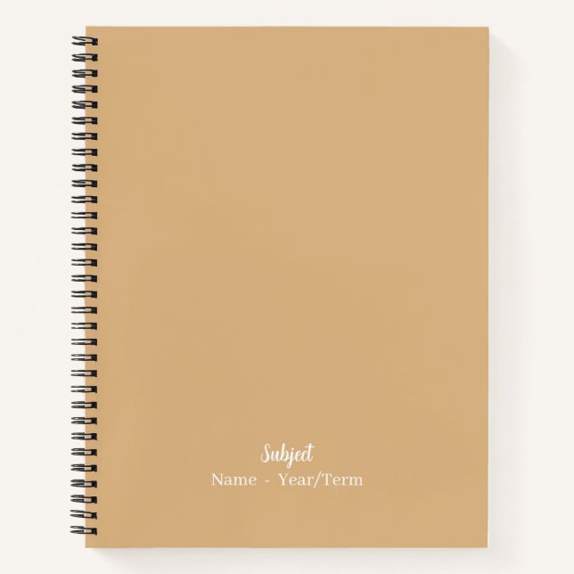 Dune Notizbuch (Vorderseite)