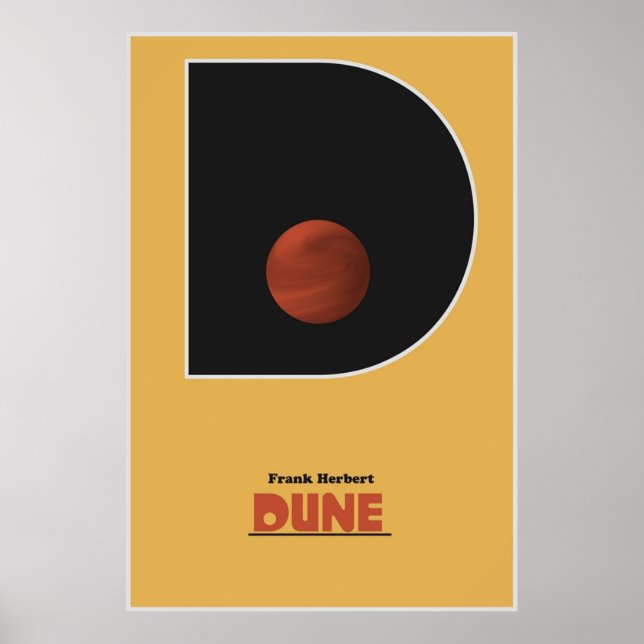 Dune Scifi Design Collection Poster (Vorne)