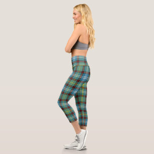 Dunedin Neuseeland Tartan Kariert Capri Leggings