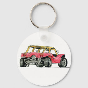 Dünen-Buggy-Schlüsselanhänger Schlüsselanhänger