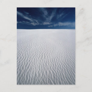 Dünen im Nationaldenkmal des weißen Sandes Postkarte