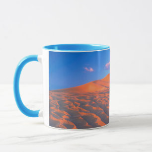 Dünen, Sanddünen und Wolken Tasse