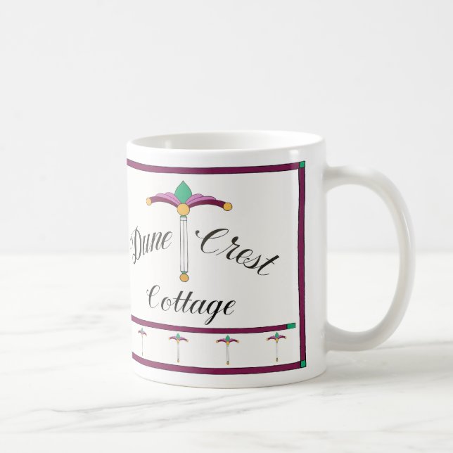 Dünen-Wappen-Hütten-Tasse Kaffeetasse (Rechts)