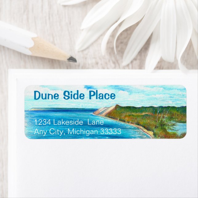Dunes Coastal Shore Lake Personalize (Insitu)