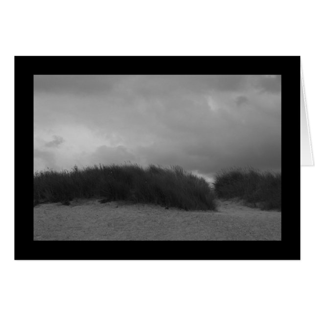 Dunes en noir et blanc (Devant Horizontal)