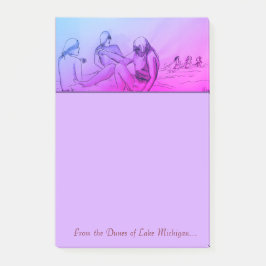 Dunes of Lake MichiganPost-It Notes Post-it Klebezettel