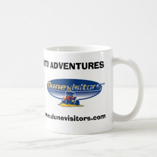 Dunevisitors Logo, ATV WAGT, www.dunevisi… Kaffeetasse