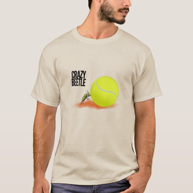 Dung Beetle dessin animé T-shirt (Devant)
