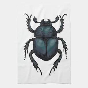 Dung Käfer Geschirrtuch