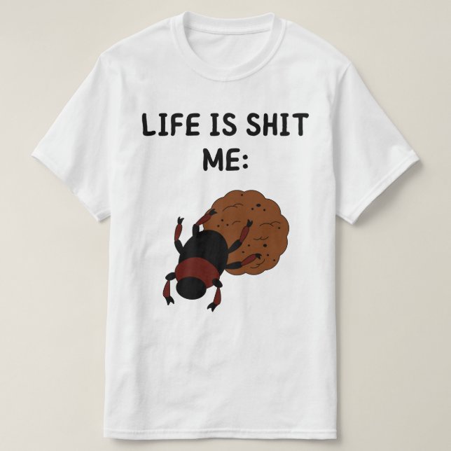 Dung Käfer T-Shirt (Design vorne)