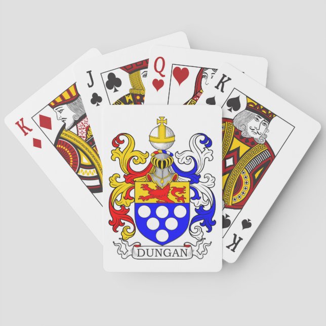 Dungan Wappen Spielkarten (Rückseite)