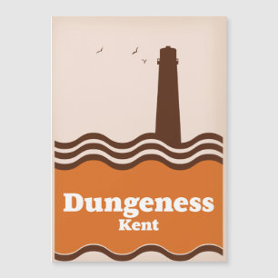 Dungeness Kent Vintages Reiseplakat Magnetkarte