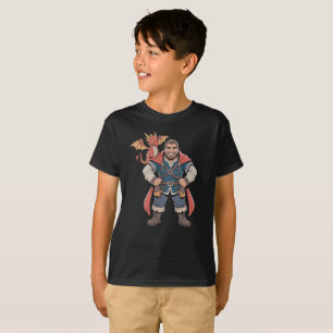 Dungeon Daddy mit Dragon Companion T-Shirt