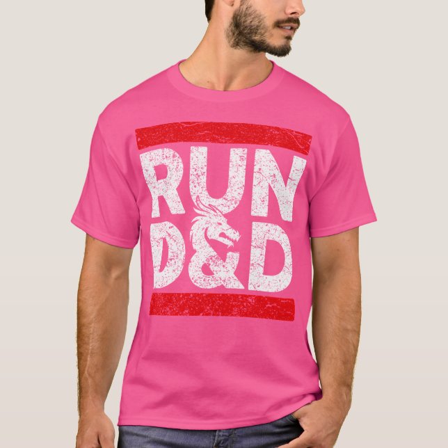 Dungeon Master Dice Dragons T-Shirt (Vorderseite)