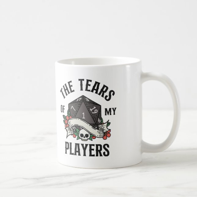 DUNGEON MASTER TASSE Tränen meiner Spieler, DnD-Ta (Rechts)