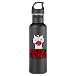 Dungeon Meowster Edelstahlflasche