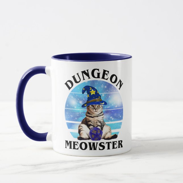 Dungeon Meowster Tasse (Links)
