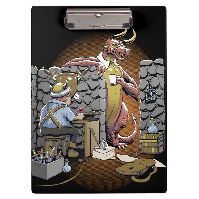 Dungeon Space Klemmbrett (Vorderseite)