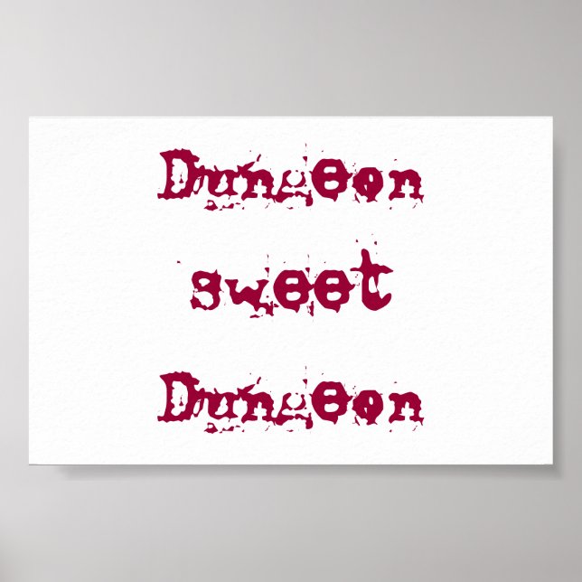 Dungeon, Sweet, Dungeon Poster (Vorne)