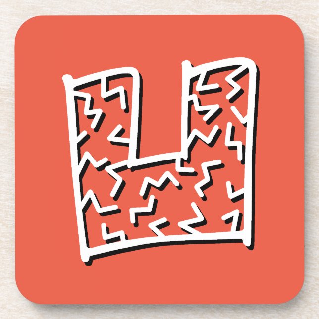 Dungeonmuster Getränkeuntersetzer (Vorderseite)