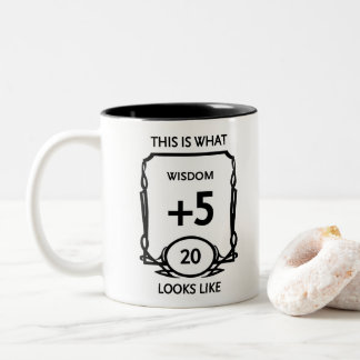 Dungeons and Dragons Wisdom Two-Tone Coffee Mug Zweifarbige Tasse