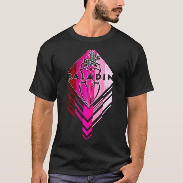 Dungeons D20 Dragons Paladin T-Shirt (Vorderseite)