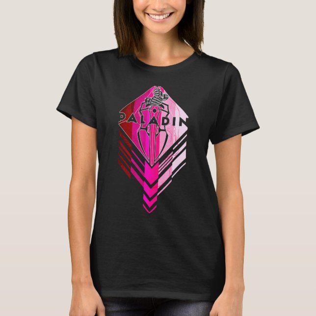 Dungeons D20 Dragons Paladin T-Shirt (Vorderseite)
