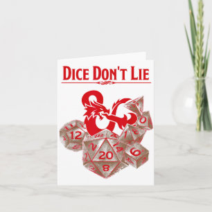 Dungeons & Dragons Rote Würfel lügen nicht Karte