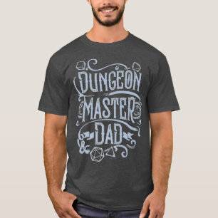 Dungeons Dragons Vathers Day Dungeon Master Vater  T-Shirt
